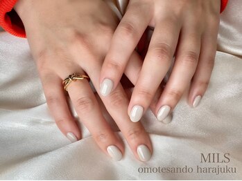 ミルズ オモテサンドウ(MILS omotesando)/ワンカラー(サンドホワイト)