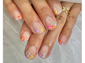 アリイネイルズ(ALII Nails)/カラフルフラワー
