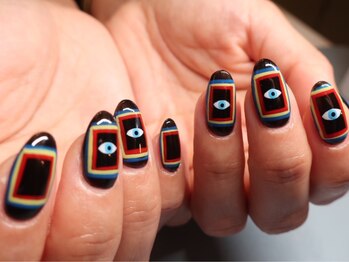 ペントハウス(Penthouse)の写真/【オーダーネイルチップ作成OK】普段ネイルが出来ない方にもハンドメイドのネイルチップが大好評♪