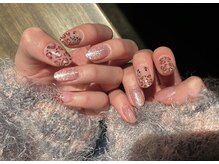 nail salon nuna【ヌナ】フィルイン | ワンカラー | マグネットネイルの雰囲気(【定額シンプル】5,500円)
