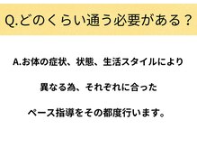 みかん鍼灸整骨院/よくある質問2