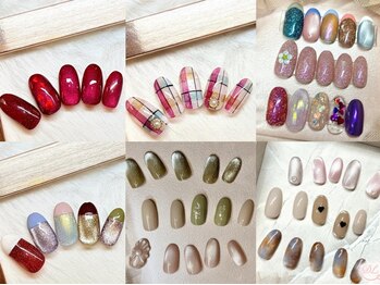 ディーエル ビューティー 府中店(DL BEAUTY)の写真/美しいフォルム×高技術◎季節に合わせた定額ネイルを種類豊富にご用意!最旬の私にアップデート★