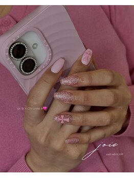 pink × chrome