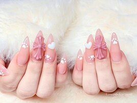 ふわふわネイルデザイン