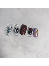サニーサイドアップ ネイル(Sunny SideUp nail)/植物 Art
