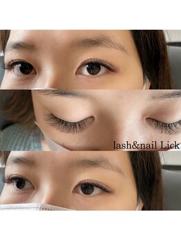 ラッシュアンドネイル リック(lash&nail Lick)/ボリュームラッシュ