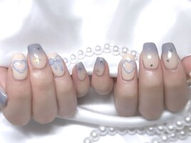 ぷっくり/ハート/リボン