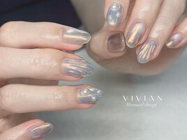 シェル　貝　人魚の鱗