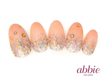 ネイルサロン アビー グランデュオ蒲田店(abbie)/グリッターグラデ¥9669
