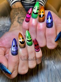 ハロウィンネイル