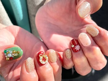 シェリ バイ リッシュ(Cheri by RICHE)/クリスマスネイル