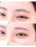 ［再来］美眉スタイリング《美眉Wax脱毛+毛量調整》¥5950