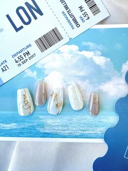 リコネイル(Rico nail)/8月にぴったりサマーネイル