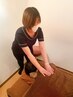 整体70分5500円　ふくらはぎ流し入れたいかた＋200円(15分まで)