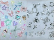 シェリーネイル(cherie nail)の雰囲気（有料パーツの種類豊富です(^^♪）