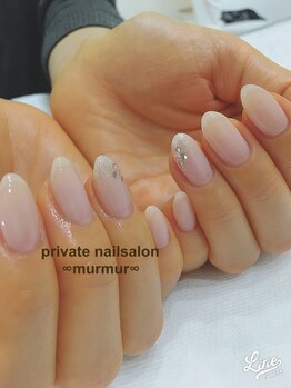 プライベート ネイルサロン マーマ(murmur)/シンプルネイル