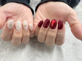 リノ(Lino)/バレンタインネイル