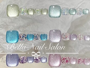 ベラーネイルサロン(Bella Nail Salon)/キラキラフットネイル