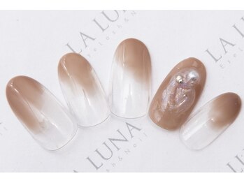 ラルナ ネイルアンドアイラッシュサロン(LA LUNA nail & eyelash salon)/25年3月4月◇定額ナチュラル◇