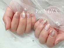 ユーネイルズ 恵比寿(Yu.NAILS.)/夏ネイル◎リボンマグネット