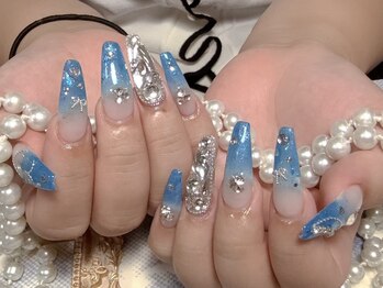 モアネイル 新宿/ワンホンネイル/持ち込み/新宿