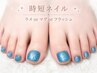 選べる◎フット時短ネイル【ラメorマグネットorフラッシュ】6,480円