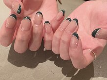 ドレス(Dress nail＆eyelash Lolonois)/ダブルフレンチネイル