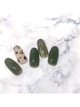 リシェル 二子玉川店(Richelle)/レオパードネイル