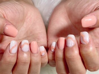 アップネイル/グミジェルうねうね粘土ネイル