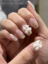 ノーヴェネイル 国分寺(nove.nail)/つやつやホワイトミラー☆