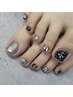【持ち込み/フットネイル】フルアート　￥10000
