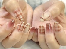 メゾンミズホ(Maison Mizuho)/チェックネイル