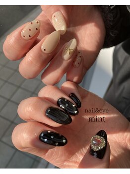 マグネット×ハートネイル