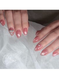 さくらんぼネイル