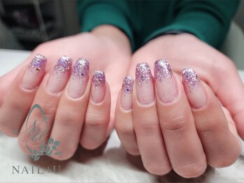 ネイルプラスユウ(NAIL+U)/ラメグラデーション