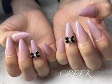 クリーク(CREEK)/くすみピンクグラデーション