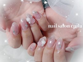 バラ×ホワイトパウダー