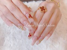 アナネイル(ANNA Nail)/長さだし・つけ放題・花ネイル