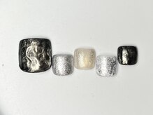 クレモアネイル 池袋西口店(CLEMORE NAIL)/ミラー×マグネットネイル