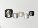 ミラー×マグネットネイル