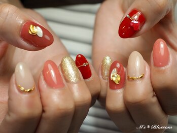 ネイルサロンアンドスクールエムズブロッサム(Nailsalon & school M's Blossom)/ジェルアートやり放題コース