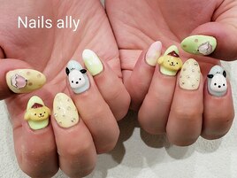 3Dアート×キャラクターネイル