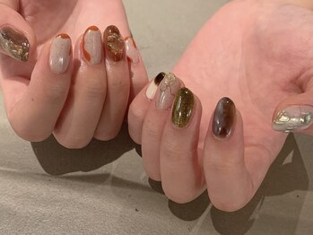 ドレス(Dress nail＆eyelash Lolonois)/ニュアンスネイル