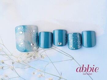 ネイルサロン アビー グランデュオ蒲田店(abbie)/ブルータイダイ◇¥10549