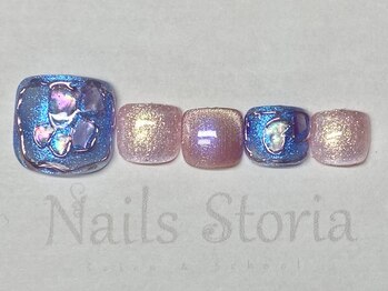 ネイルズ ストーリア(Nails Storia Salon&School)/定額フットアートセットB