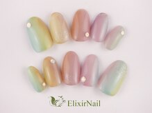 エリクサーネイル 五反田(Elixir Nail)/定額a シンプル／クーポン使用