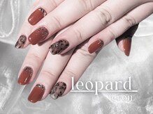 フェロン 小倉店(feron.)/ふさふさレオパードネイル