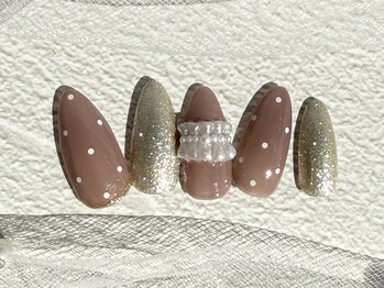 バタフライ 津田沼店(Butterfly)/定額デザインC/フリルネイル