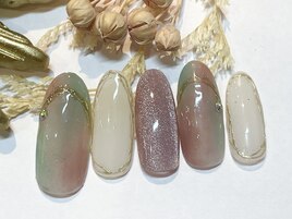 ニュアンスフレンチネイル