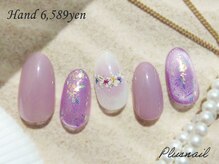 プラスネイル 北千住東口店(PLUS NAIL)の雰囲気（オプションメニューも充実！Vカットストーン、マグネットネイル）